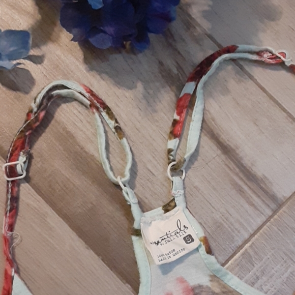 Essentials Rose Print Camisole Top - Picture 3 of 7